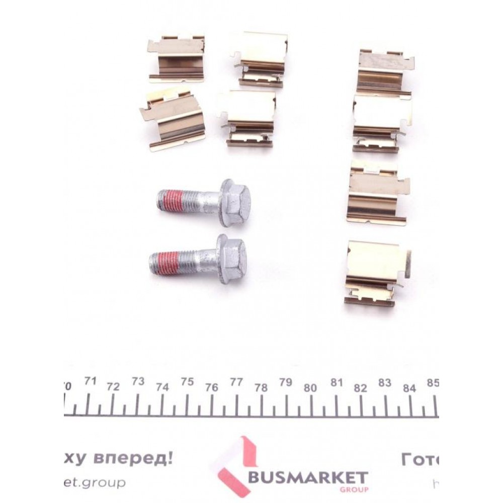 Колодки гальмівні (передні) Ford Transit V347 06- (FWD) (Bosch) Q+ (з датчиком)