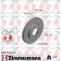 Диск гальмівний (передній) VW Golf 74-99 (239x20) (з покриттям) (вентильований)