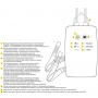 Зарядний пристрій (12v-6A) (Ca/Ca; GEL; VRLA; EFB; AGM/до 160Ah/для авто до 3,5л/ швидка зарядка)