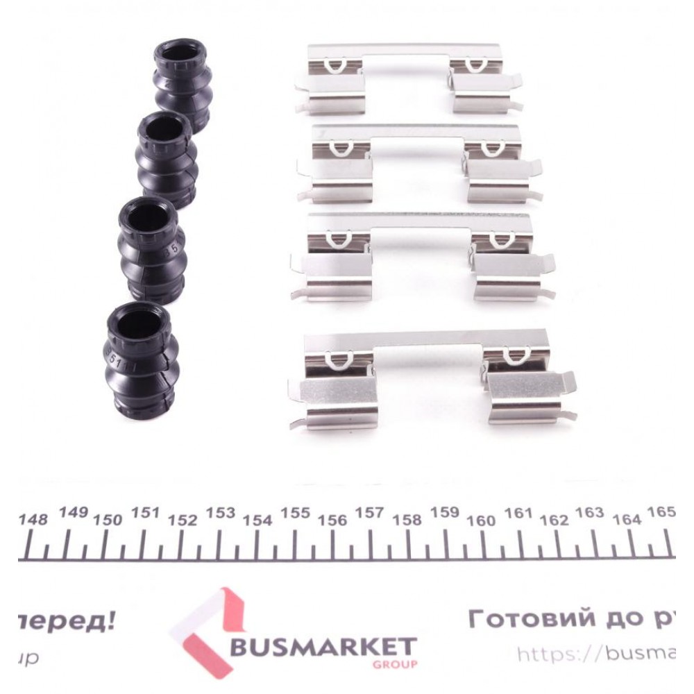 Планка супорта (переднього) прижимна (к-кт) Renault Kangoo 08- (Lucas)