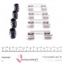 Планка супорта (переднього) прижимна (к-кт) Renault Kangoo 08- (Lucas)