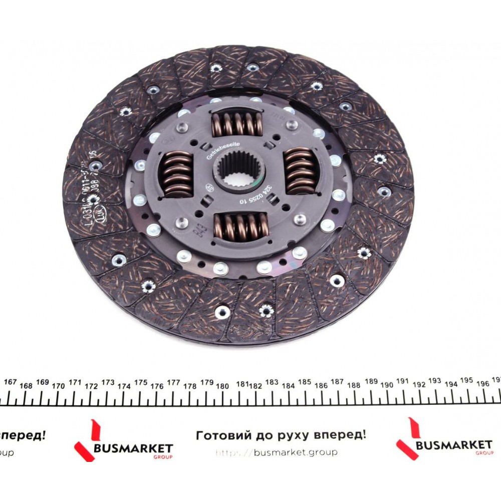 Демпфер + комплект зчеплення +вижимний + болти маховика MB Sprinter 2.2CDI 03-06 OM611