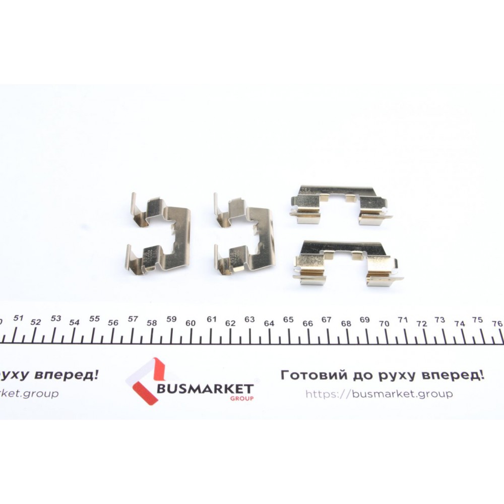Планка супорта (заднього) прижимна (к-кт) Hyundai Accent 98-05 (Mando)