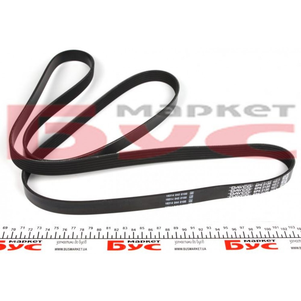 Ремінь генератора MB Sprinter 2.3D (+AC)