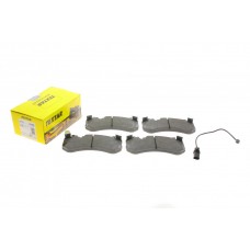 Колодки гальмівні (передні) Audi A6 4.0/5.0 08-18/A7 4.0 13-18 (Brembo) (з датчиком)