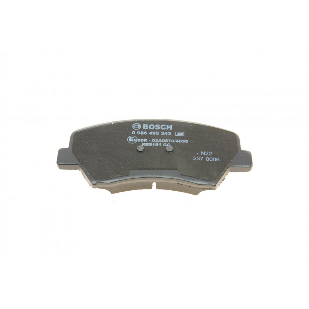 Колодки гальмівні (передні) Hyundai Elantra 10-/ i30 11-/ Kia Cee 12- R15 (Bosch)