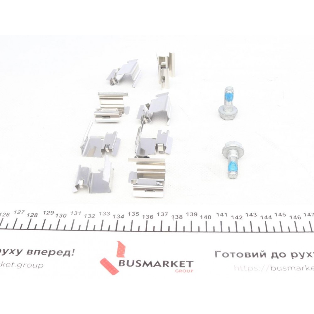 Колодки гальмівні (передні) Peugeot 308/3008 07-16 (Bendix-Bosch) (з аксесуарами)