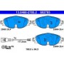 Колодки гальмівні (передні) Audi A3/Q2/Q3/Seat/Skoda Octavia/Kodiaq/VW Golf/Passat B8 12- (+датчик)