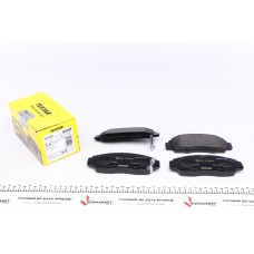 Колодки гальмівні (передні) Honda Accord/Civic 00- (Nissin) (148.8x58.5x17) R15