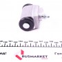 Циліндр гальмівний (задній) Hyundai Accent II 00-05/Getz 02-09/Atos 98-03 (L)