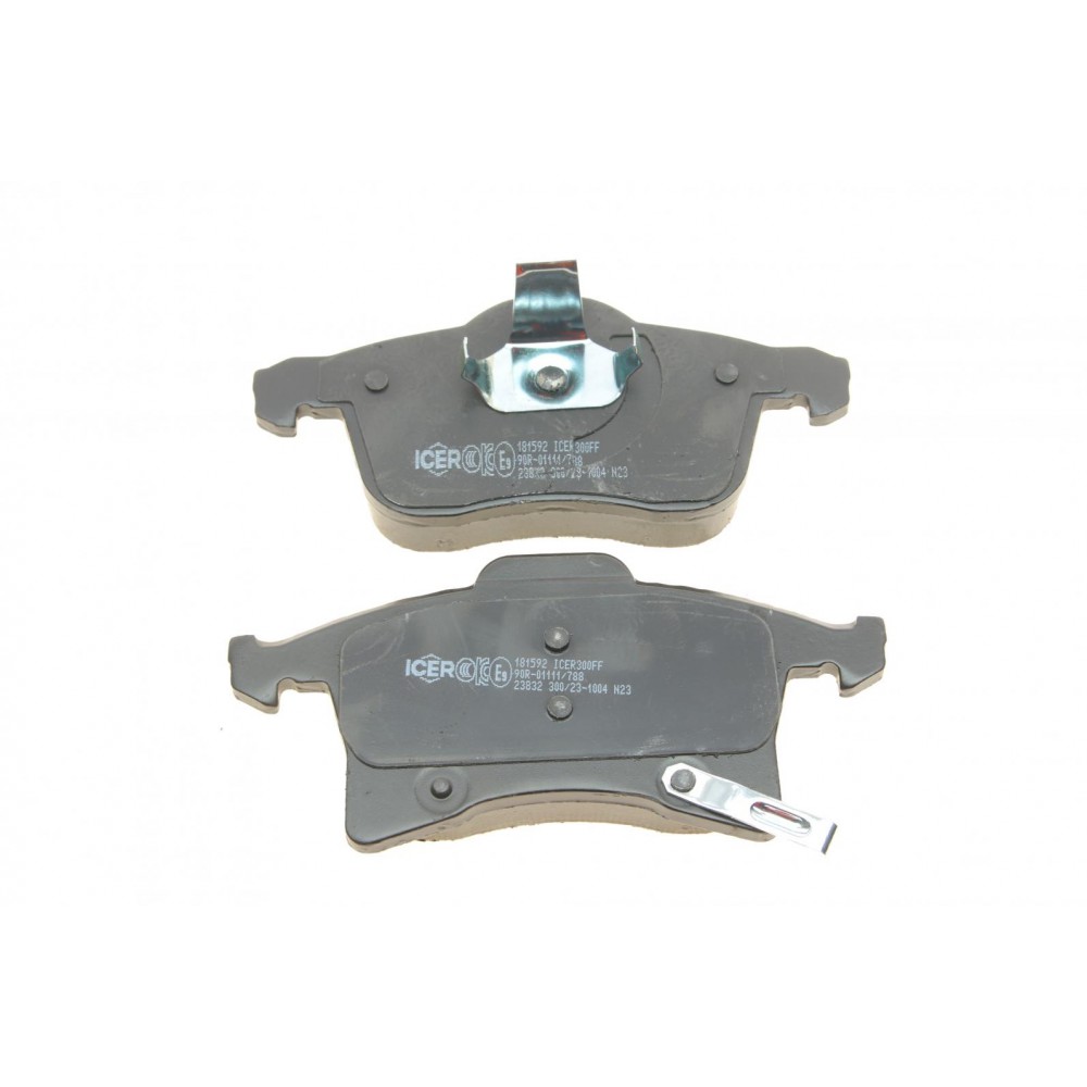 Колодки гальмівні (передні) Opel Astra H/Corsa C/D/E/Meriva A/B 04-/Combo/Zafira A/B 01- (+датчик)