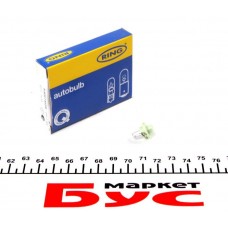 Автолампа 24V 1.5W B8.4d Green (в щиток приладів)