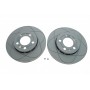 Диск гальмівний (передній) Skoda Fabia/Octavia 96-/Roomster 06-/VW Golf 97-06 (256x22)(з покр.)(вент)