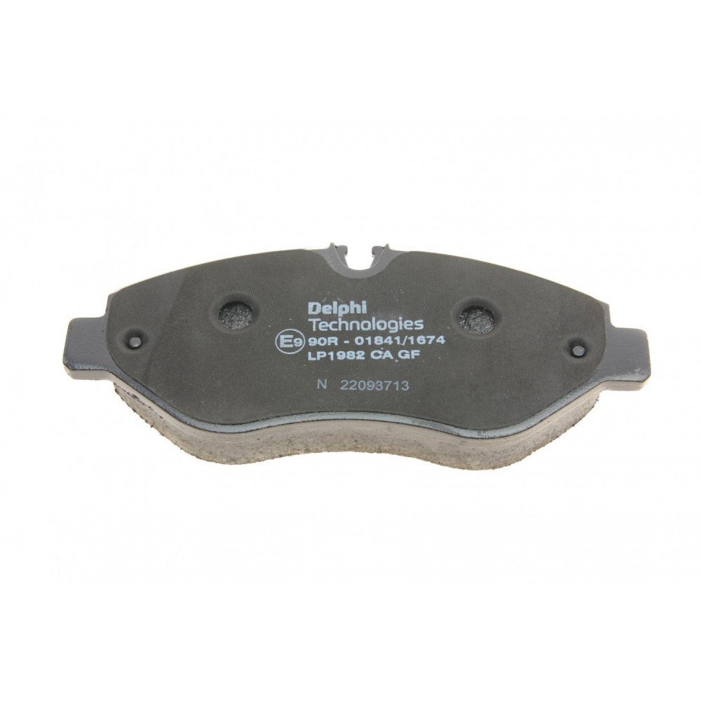 Колодки гальмівні (передні) MB Sprinter (906)/Vito (W639) 03- (Brembo)