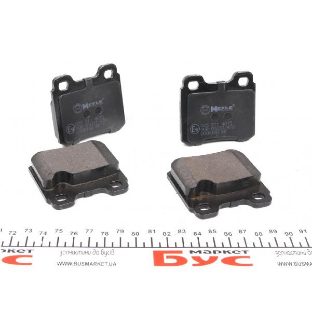 Колодки гальмівні (задні) Opel Astra F/Kadet E/Vectra A 1.8-2.0 86-98
