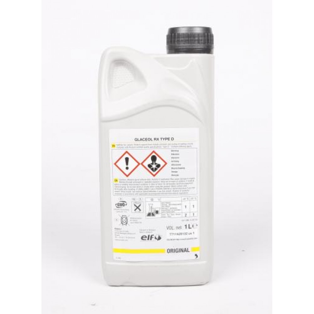 Антифриз (зелений) (1л) (-70°C) Renault Glaceol RX Type D (концетрат)