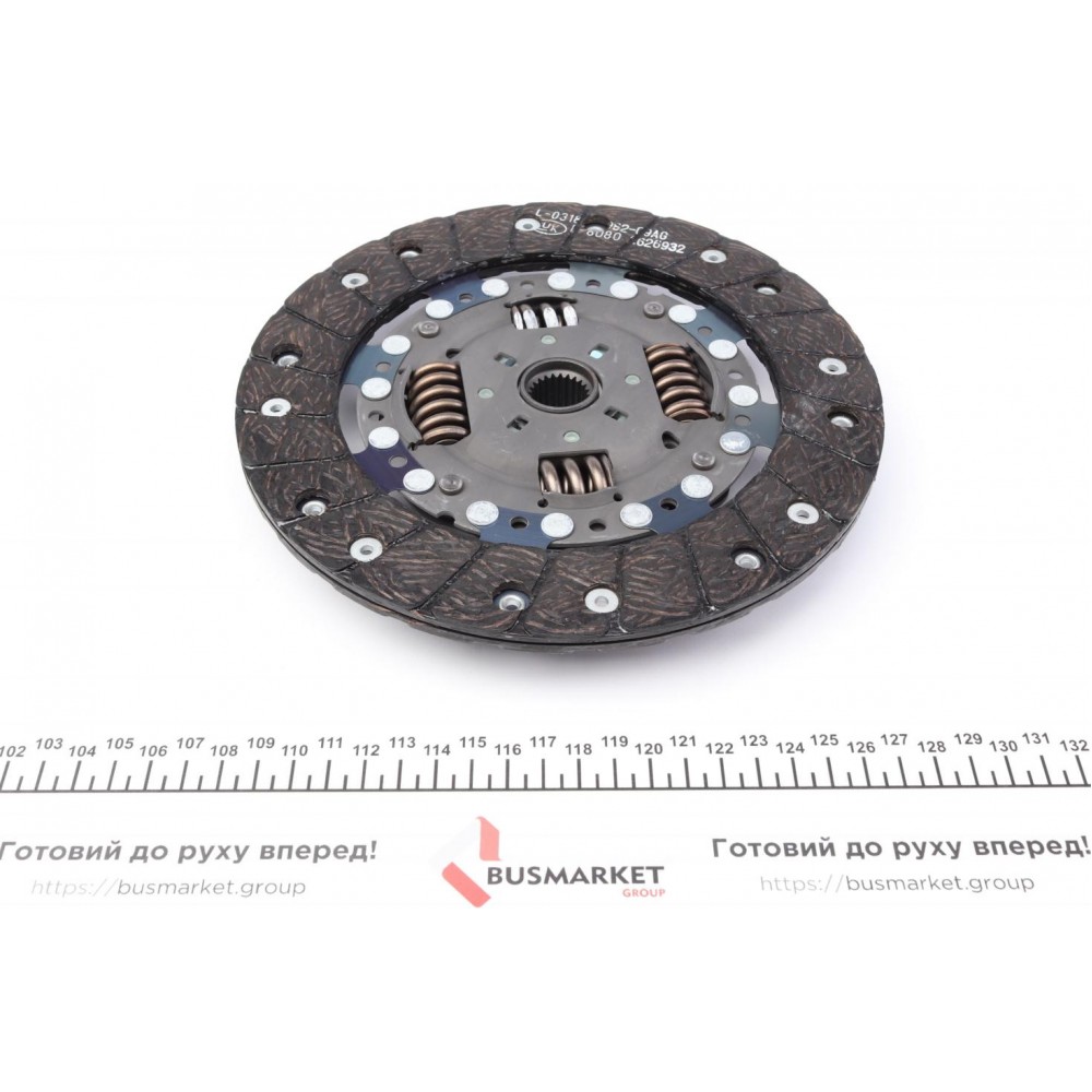 Комплект зчеплення VW Caddy I 82-92 (d=210mm)