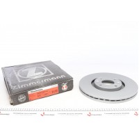 Диск гальмівний (передній) Citroen C4/ Peugeot 207/307 1.6-2.0i 04- (302x26) (з покриттям) (вентилір)