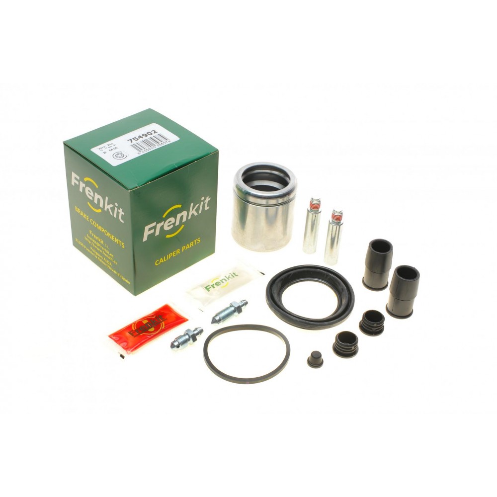 Ремкомплект супорта (переднього) VW Caddy III 04-15 (d=54mm)(Ate)(+ поршень/направляюча) SuperKit