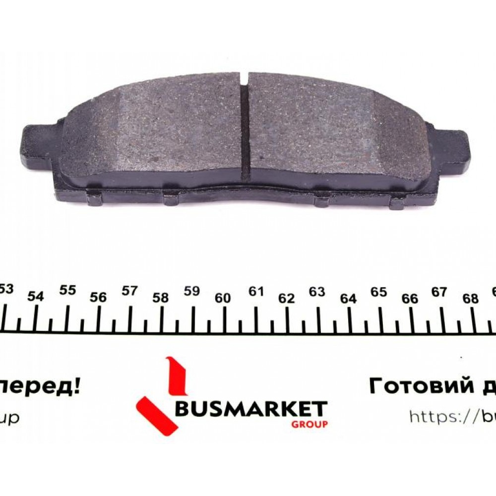 Колодки гальмівні (передні) Mitsubishi L200 05-/Pajero Sport II 08-/Fiat Fullback 16-