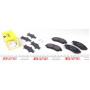 Колодки гальмівні (передні) Suzuki SX4/ Vitara 1.4 T/1.6 14- (Akebono)