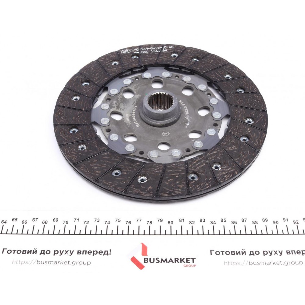 Комплект зчеплення MB Vito (W638) 2.2CDI/2,0/2,3/2,8, 96-03 (d=240mm), OM611/M104/M111