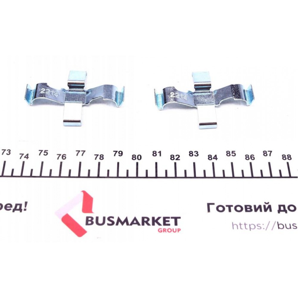 Планка супорта (заднього) прижимна (к-кт) Ford Escort 90-00 (ATE)