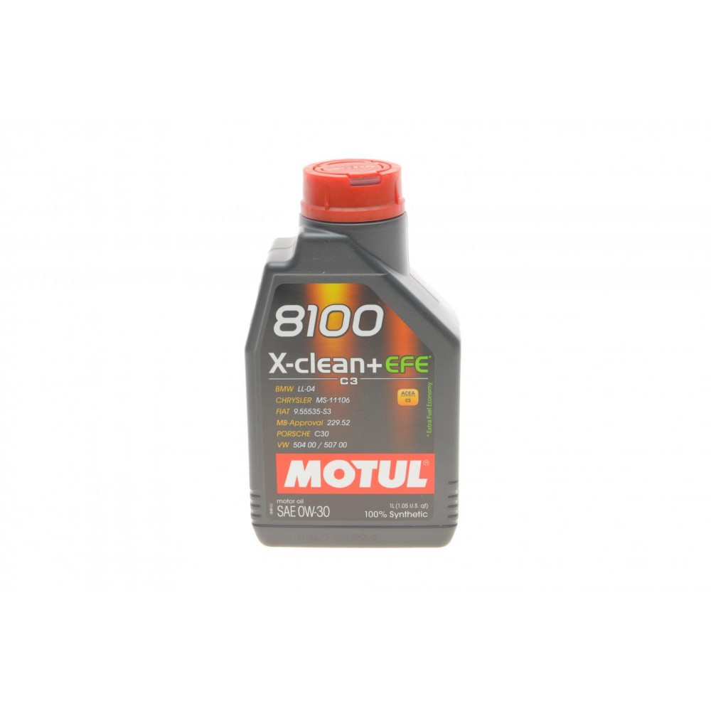 Олива 0W30 8100 X-clean+EFE  (1L) (LL-04/VW 504 00/507 00/MB 229.52/Porsche C30) (111657)