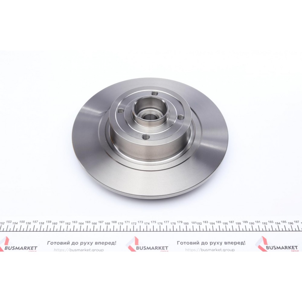 Диск гальмівний (задній) Renault Scenic II/Megane II 03-10 (270х10) (+ABS) (з підшипником) (повний)