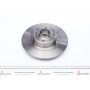 Диск гальмівний (задній) Renault Scenic II/Megane II 03-10 (270х10) (+ABS) (з підшипником) (повний)