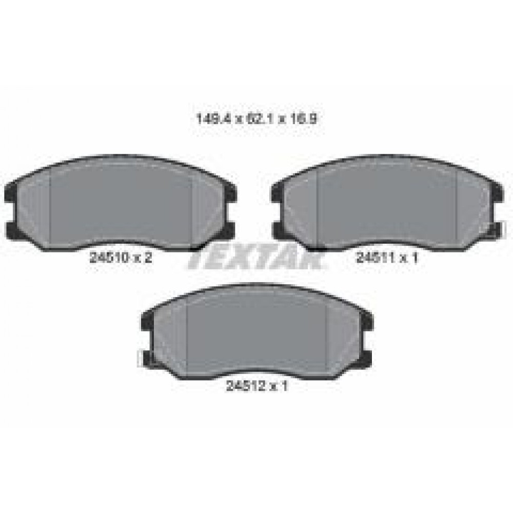 Колодки гальмівні (передні) Chevrolet Captiva/Opel Antara 2.0-3.2 CDTI 06-