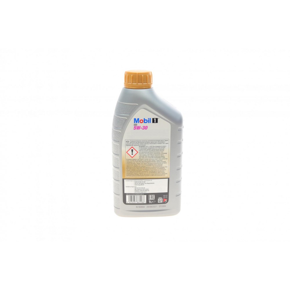 Олива 5W30 Mobil FS (1L) (MB229.3/VW 502 00/505 00/RN 0700) знято з виробн