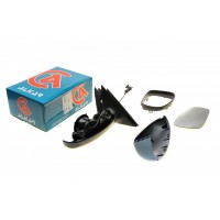 Дзеркало заднього виду (під покраску) Skoda Fabia06-14 (R) (механіка)