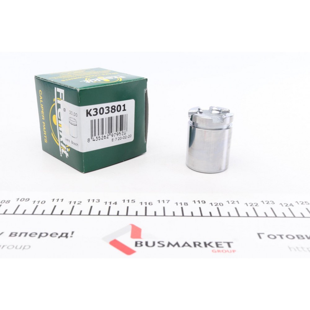 Поршень супорта (заднього) Peugeot 205/206/Renault Clio -03 (30x38.5mm) (Bendix) (з механізмом)