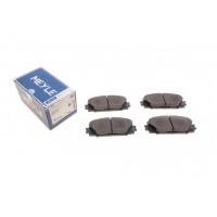 Колодки гальмівні (передні) Toyota Corolla 06/Yaris 05- (Akebono)
