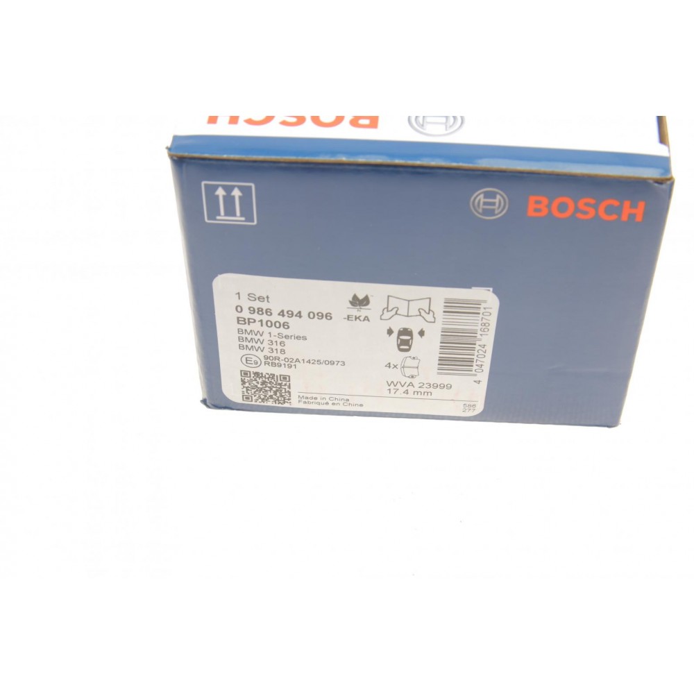 Колодки гальмівні (передні) BMW 1 (E87)/3 (E90) 04-11 (Ate)