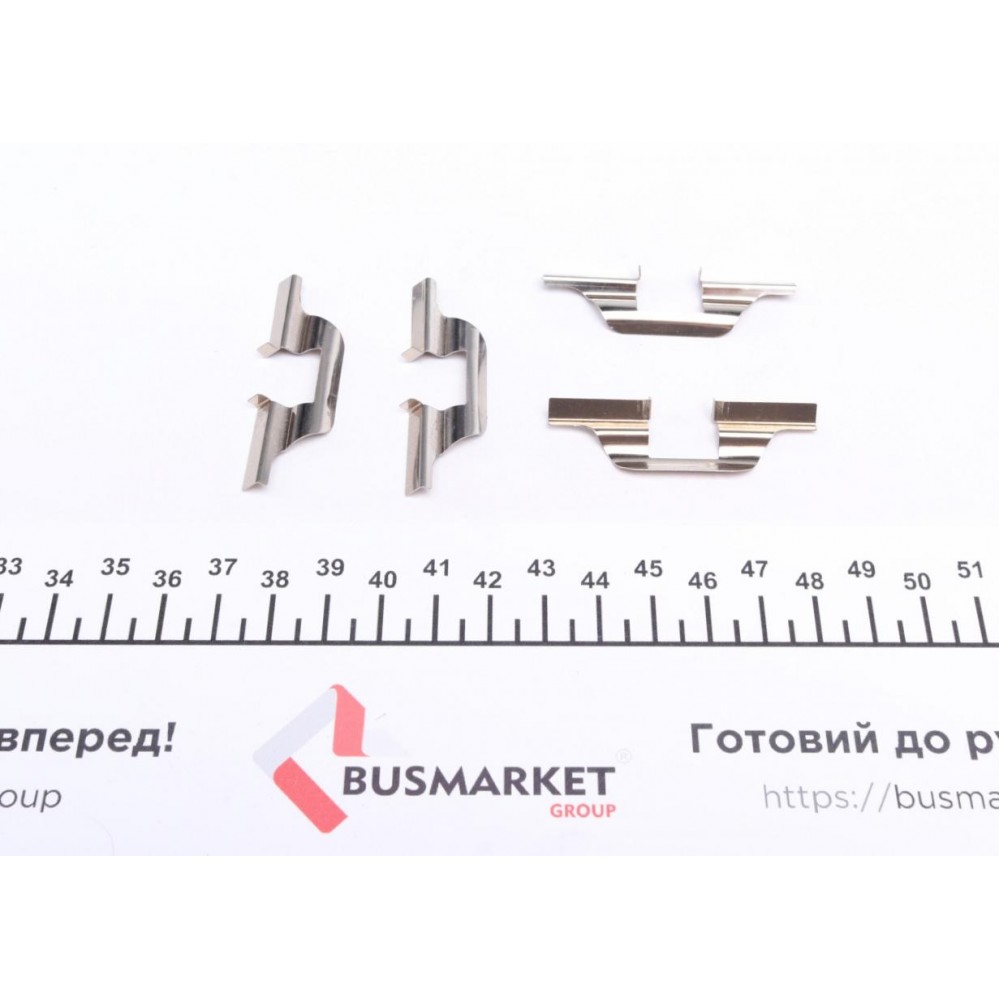 Планка супорта (заднього) прижимна (к-кт) VW Golf IV 98-02 (Lucas)