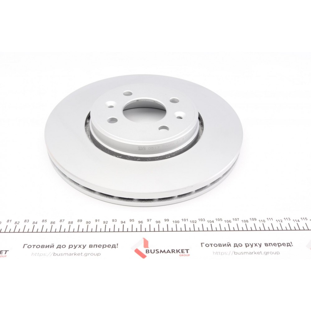 Диск гальмівний (передній) Renault Kangoo/Megane/Scenic/Clio 99-/Laguna 95-01 (280x24) (з покр)(вент)