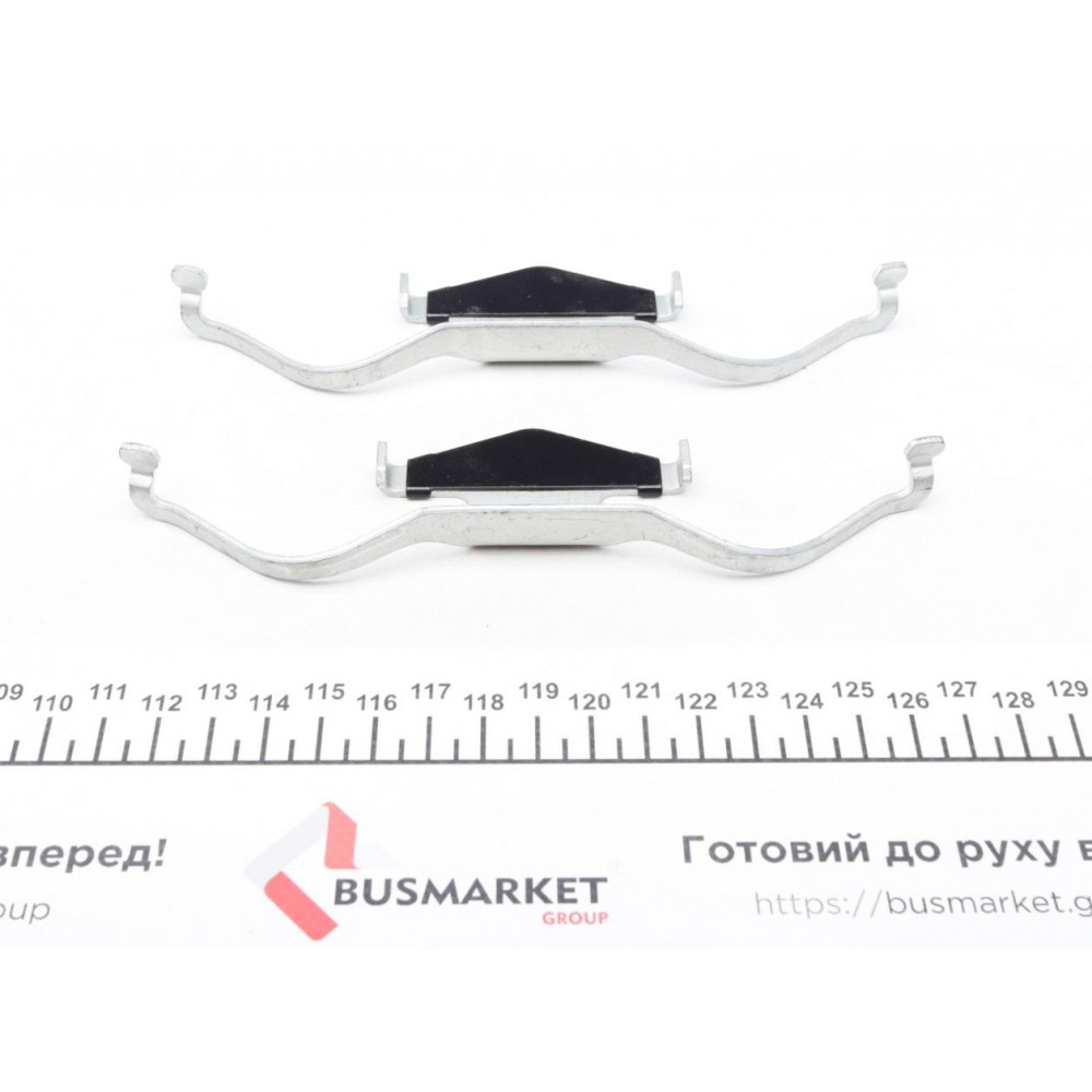 Планка супорта (переднього) прижимна (к-кт) Opel Vectra 02- (Ate)