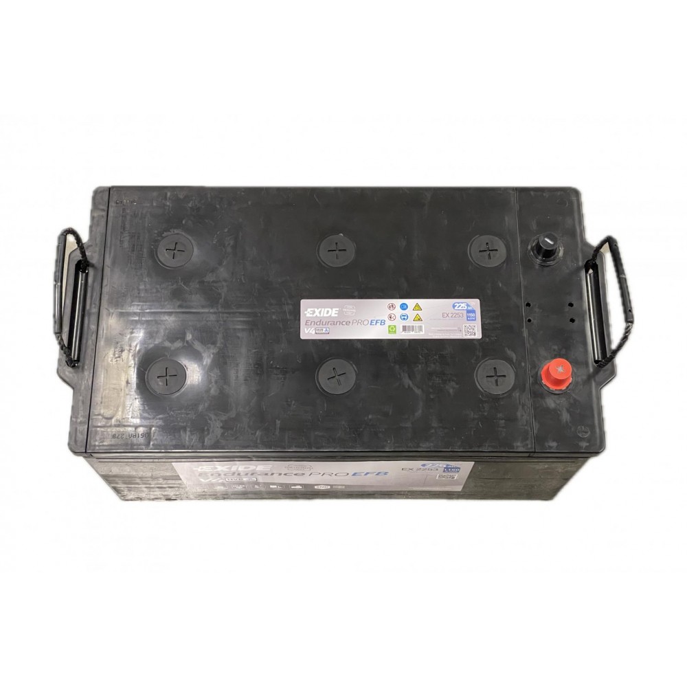 Акумуляторна батарея 225Ah/1100A (518x279x240/+L) (EFB) Endurance PRO