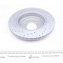 Диск гальмівний (задній) BMW 5 (E60/E61)/6 (E64) 2.0-3.0i/2.0-3.0d 03-12 (320x20) (з отворами (вент.)