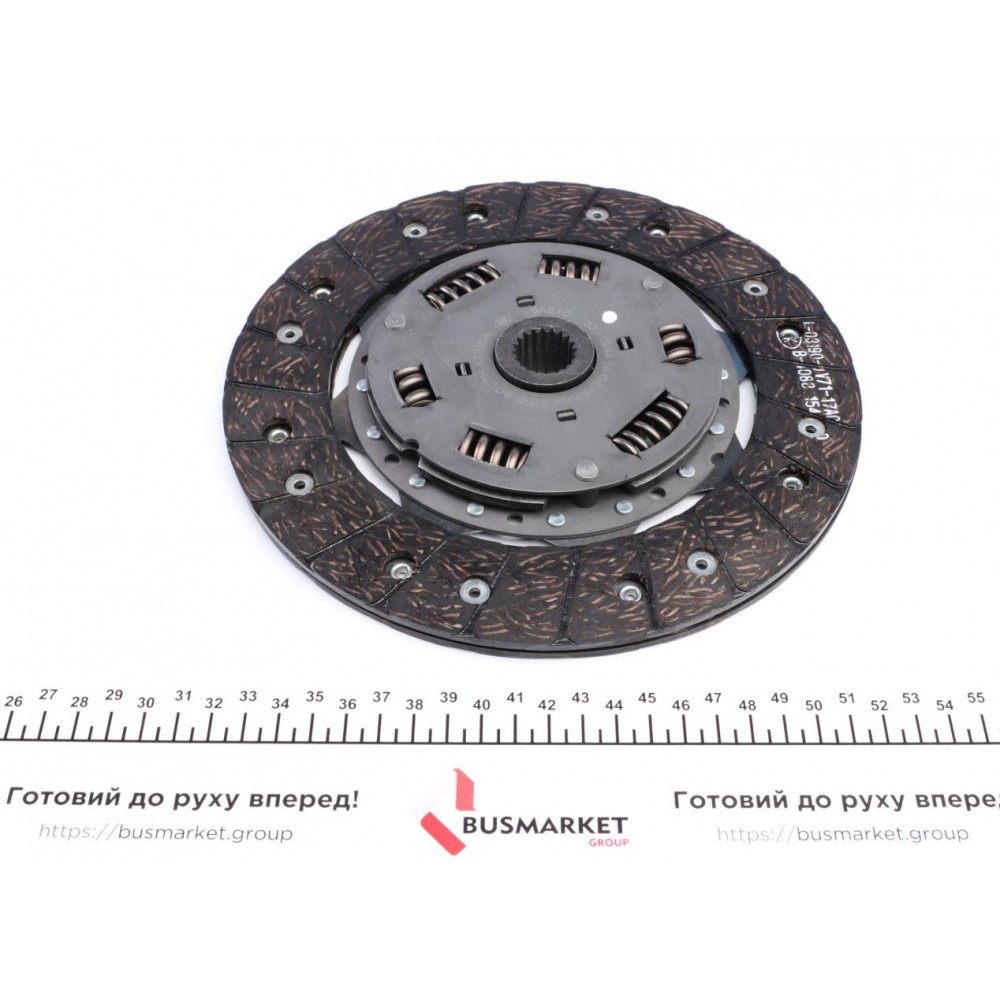 Комплект зчеплення Mitsubishi Galant 92-03 (d=230mm) (+вижимний)