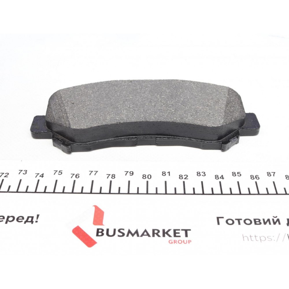 Колодки гальмівні (передні) Nissan Qashqai/X-Trail 07-13 (141.9x58.8x17) (Sumitomo, Akebono)