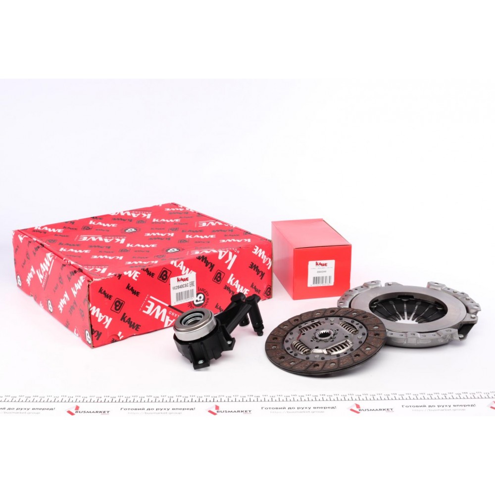 Комплект зчеплення Ford Fiesta 95-08 (d=190mm) (+вижимний)
