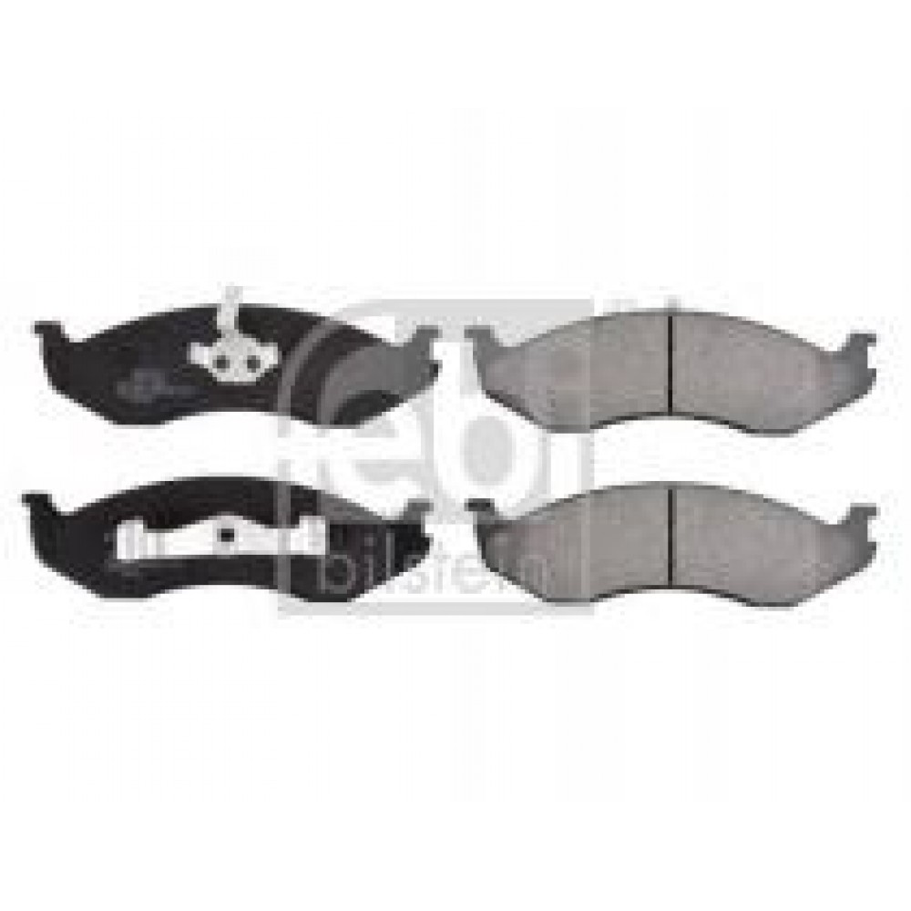 Колодки гальмівні (передні) Jeep Cherokee/Grand Cherokee 83-01/Wrangler 86-10/Kia Carnival 99-01