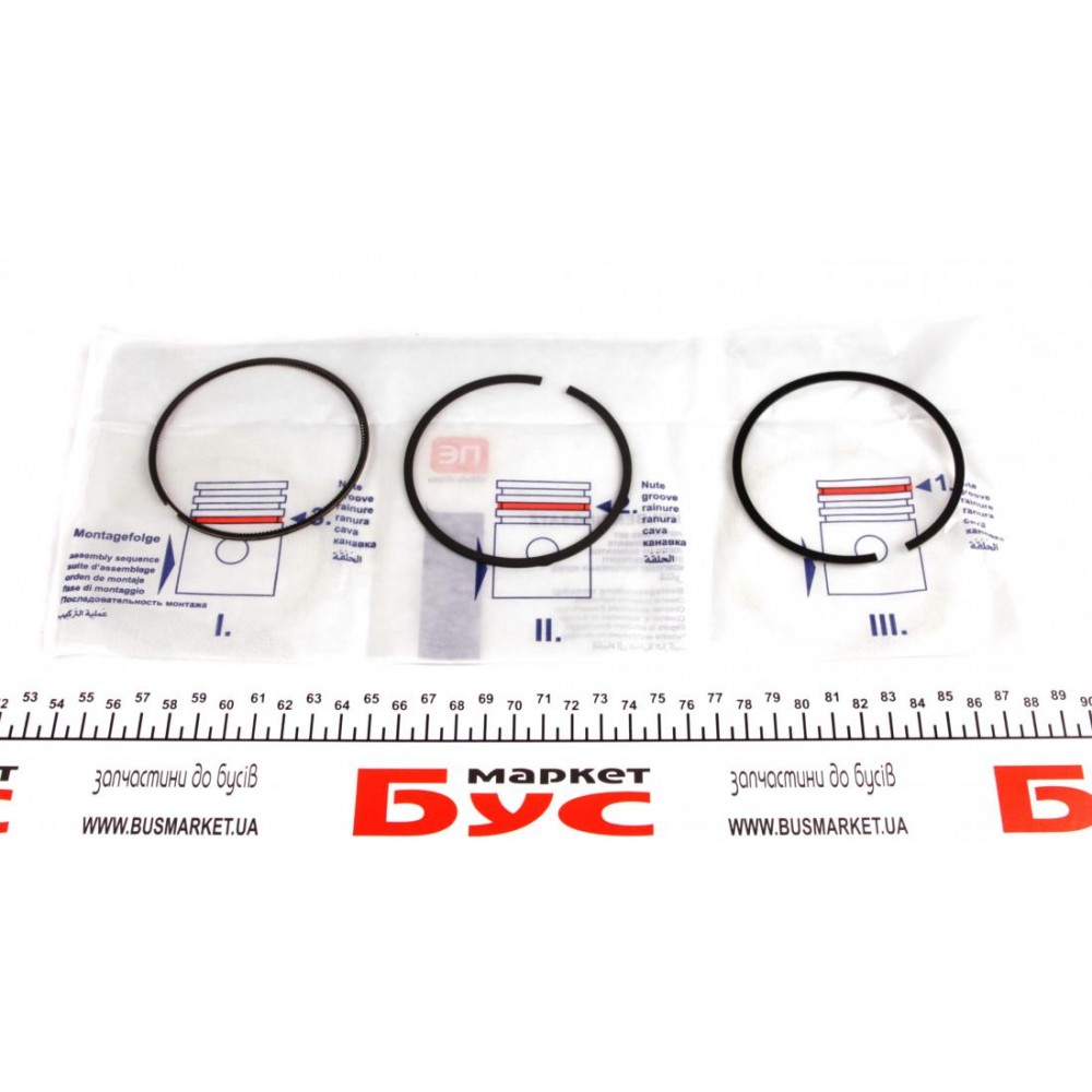 Кільця поршневі Fiat Doblo/Opel Combo 2.0D/CDTI 10- (83.00mm/1.5-1.5-2.0) = 8935090000