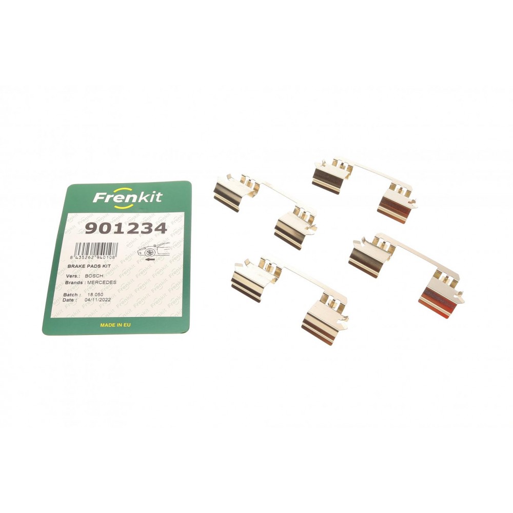 Планка супорта (переднього) прижимна (к-кт) MB E-class (W211) 02-09 (Bosch)