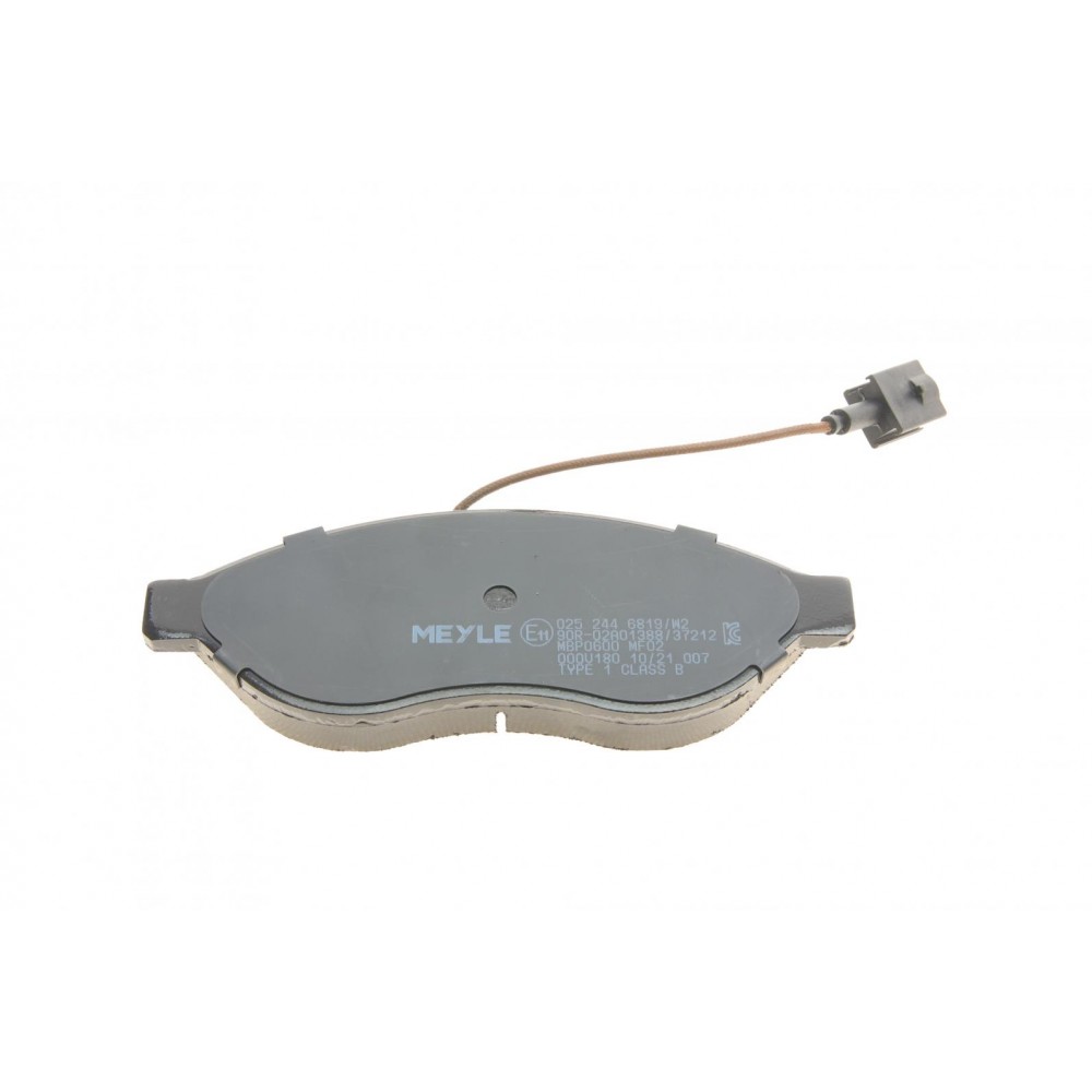 Колодки гальмівні (передні) Citroen Jumper/Fiat Ducato/Peugeot Boxer 06- (Brembo)/(з датчиком)