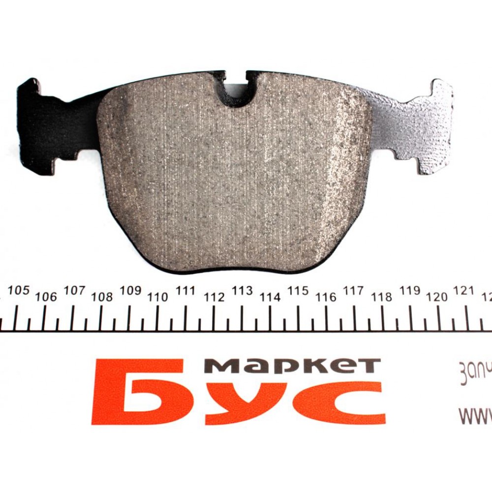 Колодки гальмівні (передні) BMW X3 (E83) 06-11 (Teves) Q+ (замінено на 2148602)