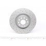 Диск гальмівний (передній) Skoda Superb II 08-15/VW Passat/Golf 05-16(345x30)(з покр) (з отворами/вент)